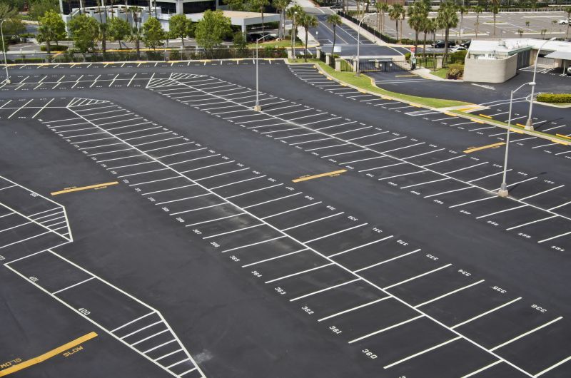 Parking Lot Asphalt Paving