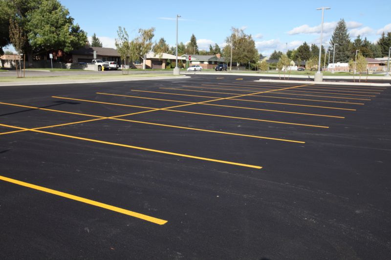 Parking Lot Asphalt Paving